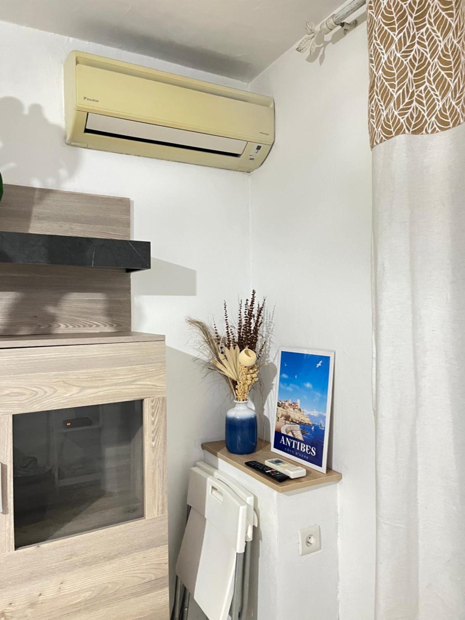 Antibes Home 2P 50M2 With Ac & Free Parking & 2 Balconies Екстериор снимка